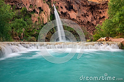 Havasu Falls, Arizona Stock Photo