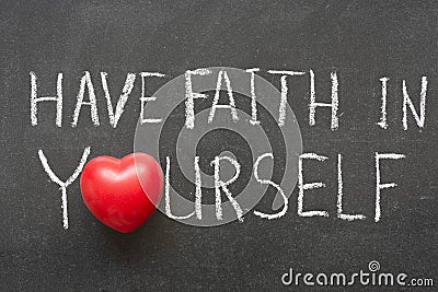 Have faith Stock Photo