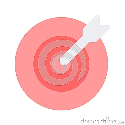 Have a look at this visually perfect icon of dartboard, target, aim, objective vector design Vector Illustration