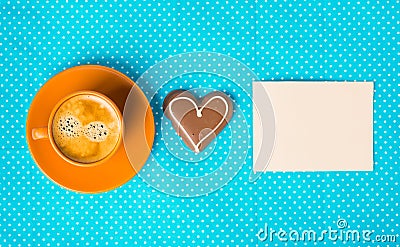 Have a nice day, good morning with cup of coffee Stock Photo