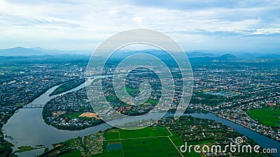 The Beautiful Countryside In Vietnam Stock Photo