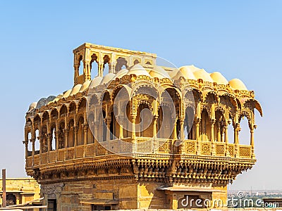 Haveli Moti Mahal in Jaisalmer Stock Photo