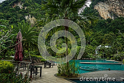 The Haven Hotel Resort is a retreat located in Ipoh, Malaysia, surrounded by lake and forests Editorial Stock Photo