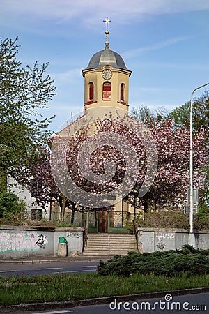 Kostel sv. Anny church in Havirov, Czech Republic Editorial Stock Photo