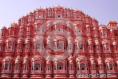 Hawa Mahal, Jaipur, India. Stock Photo