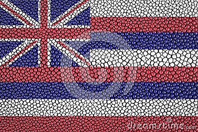 Hawaii Flag Stock Photo