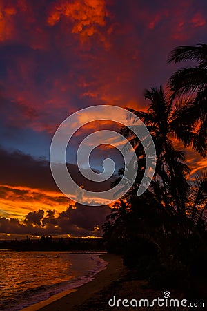 Hawaii sunrise Stock Photo