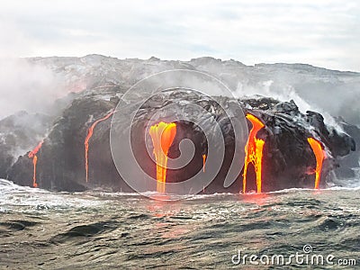 Hawaii Volcanoes National Park Stock Photo