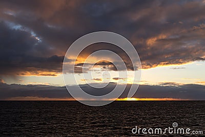 Hawaiian Sunrise Stock Photo