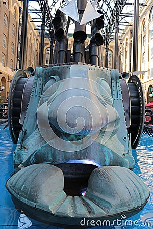 Hay's Galleria, London UK Stock Photo