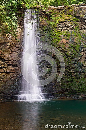 Hayden Falls in Dublin, Ohio Stock Photo