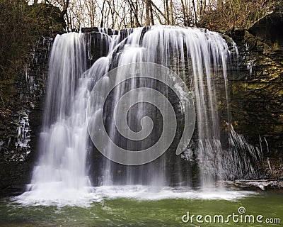 Hayden Falls waterfall Stock Photo