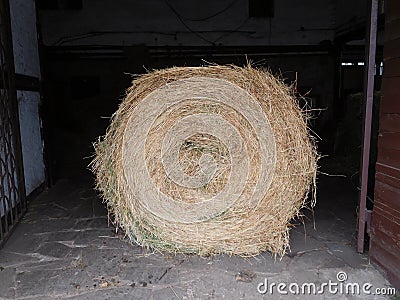 Hayroll Stock Photo