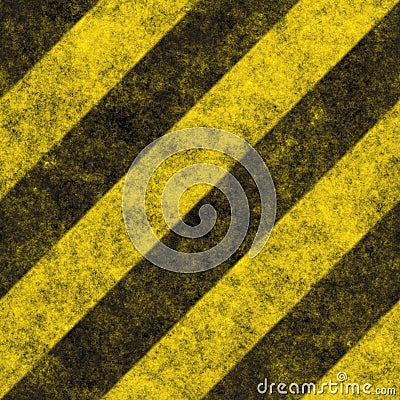 Hazard Stripes Stock Photo