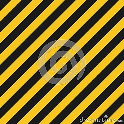 Hazard stripes texture. Industrial striped road, construction crime warning Vector Illustration