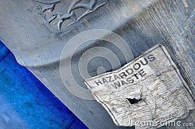 Hazardous Waste Stock Photo