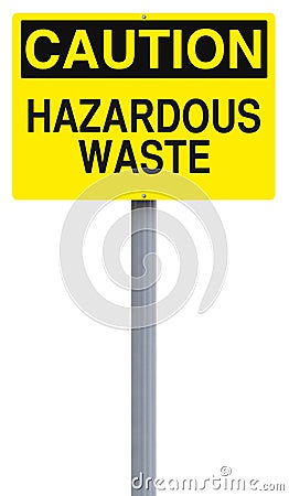 Hazardous Waste Stock Photo