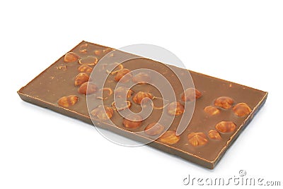 Hazelnut chocolate Stock Photo