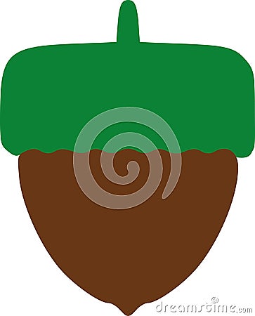 Hazelnut icon vector Vector Illustration