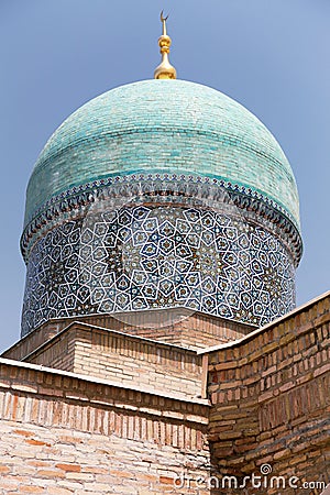 Hazrati Imam complex - religious center of Tashkent Stock Photo