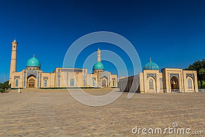 Hazrati Imom Ensemble in Tashkent, Uzbekist Stock Photo