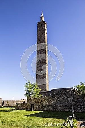 Hazreti Suleyman Mosque there is into companions tombs in Diyarbakir, Turkey Stock Photo