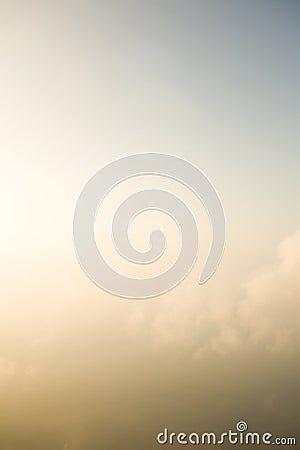 Hazy clouds with sky Stock Photo