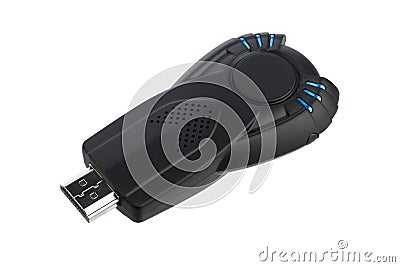 HDMI dongle for tv Stock Photo