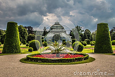 A HDR Glasshouse Editorial Stock Photo