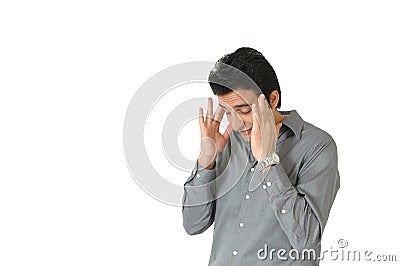 Head Hurts Stock Photo