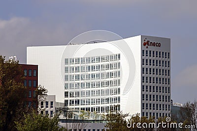 Head office of energy supplier Eneco in Rotterdam Alexander Editorial Stock Photo