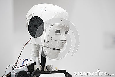 The head of robot Stock Photo