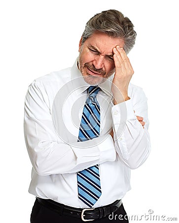 Headache Stock Photo