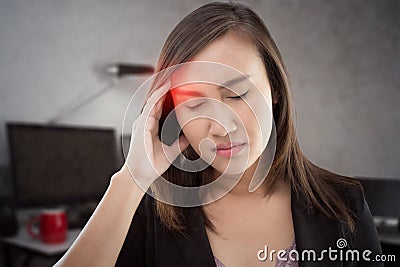 Headache Stock Photo