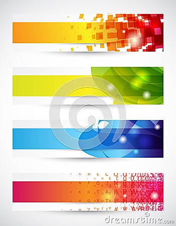 Header Vector Illustration