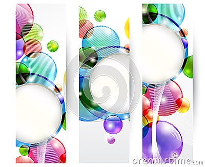 Header bubble Vector Illustration