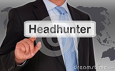 Headhunter Stock Photo