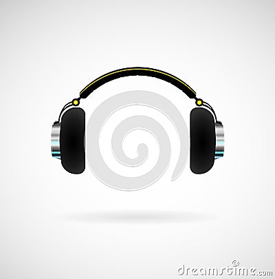 Headphones icon Vector Illustration