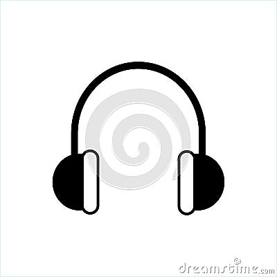 Headphones Icon Vector, Music Icon, Music Vector Vector Illustration