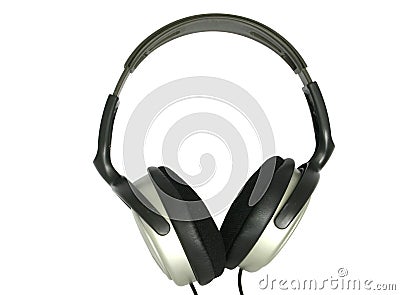 Headphones - isolated #2 Stock Photo