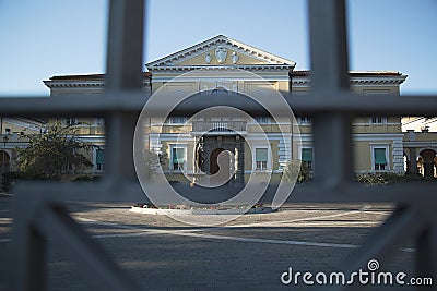 The headquarters of the Lazzaro Spallanzani National Institute for Infectious Diseases in Rome, Italy Editorial Stock Photo