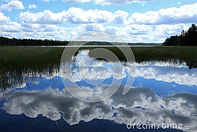 Headwaters of the Mississippi Stock Photo