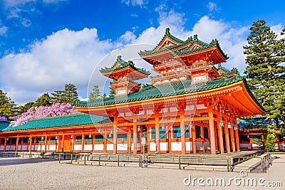 Heain shrine of Kyoto Stock Photo