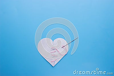 Healing broken heart Stock Photo