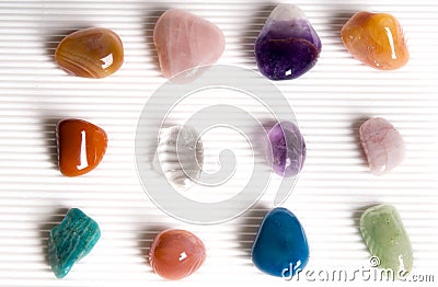 Healing stones Stock Photo