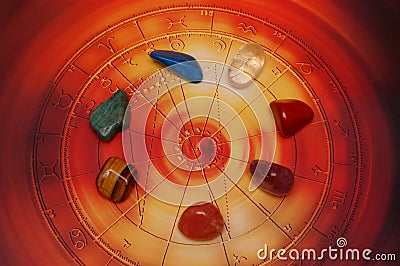 Healing stones Stock Photo