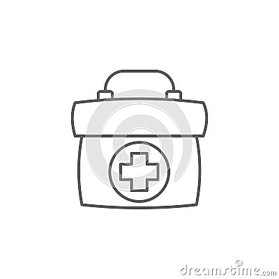 health, aid, first, medical, care. Element of health icon. Thin line icon for website design and development, app development. Stock Photo