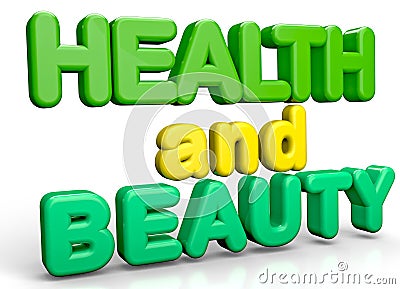 Health and Beauty Stock Photo