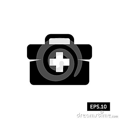 Health box Icon, Health box Sign/Symbol Vector Illustration
