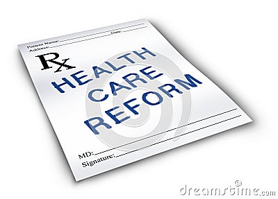 Health Care Reform Stock Photo